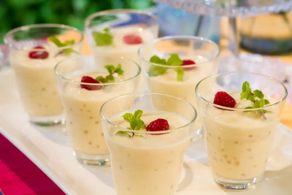 Receta de tapioca con piña
