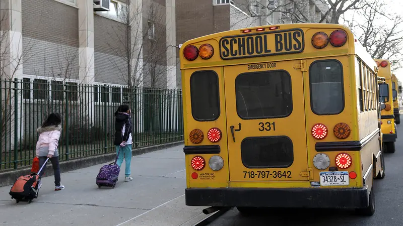 Los alumnos no tendrán que transportarse a las escuelas de la ciudad de NY.