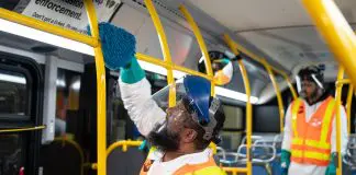 Profunda limpieza contra el coronavirus en los trenes del subway