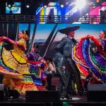 México en el Corazón durante su presentación en Times Square en Nueva York