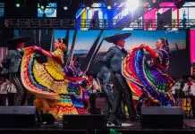 México música, color y tradición en Times Square México en el Corazón durante su presentación en Times Square en Nueva York