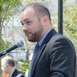 El presidente del Concejo Municipal de la ciudad de Nueva York, Corey Johnson.