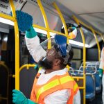 Profunda limpieza contra el coronavirus en los trenes del subway