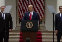 EEUU sale formalmente de la OMS