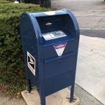 Una de las cajas del correo postal en Nueva York.