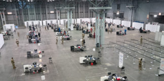 Habilitan al Javis Center como mega centro de vacunacion en Nueva York_