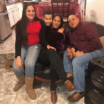 Los esposos Geovanny Reyes, Radhamé Reyes, Alniel Reyes y Adriana González