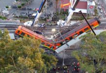 Fiscalía de Ciudad de México denuncia a 10 personas por colapso del metro