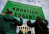 Activistas que defienden el ABORTO EN WASHINGTON DC