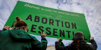 Activistas que defienden el ABORTO EN WASHINGTON DC
