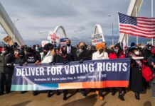 Familia de Luther King marcha para pedir al Senado de EEUU que proteja voto