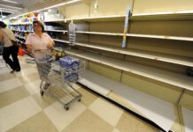 Ómicron vacía las estanterías de los supermercados en EEUU