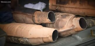 Covertidores catalíticos de carros vienen siendo robados diariamente en EEUU.