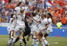 La selección femenina de fútbol de Estados Unidos EFE
