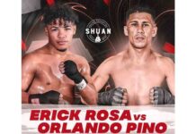 Erick Rosa expondrá título OMB ante Orlando Pino