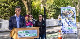 El comisionado del Departamento de Transporte de la ciudad de Nueva York, Ydanis Rodríguez, anunció el miércoles una campaña para promover el cliclismo.