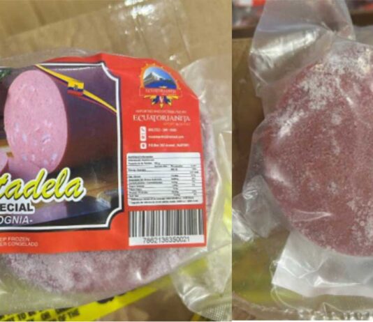 Alertan evitar consumo de un producto importado de Ecuador
