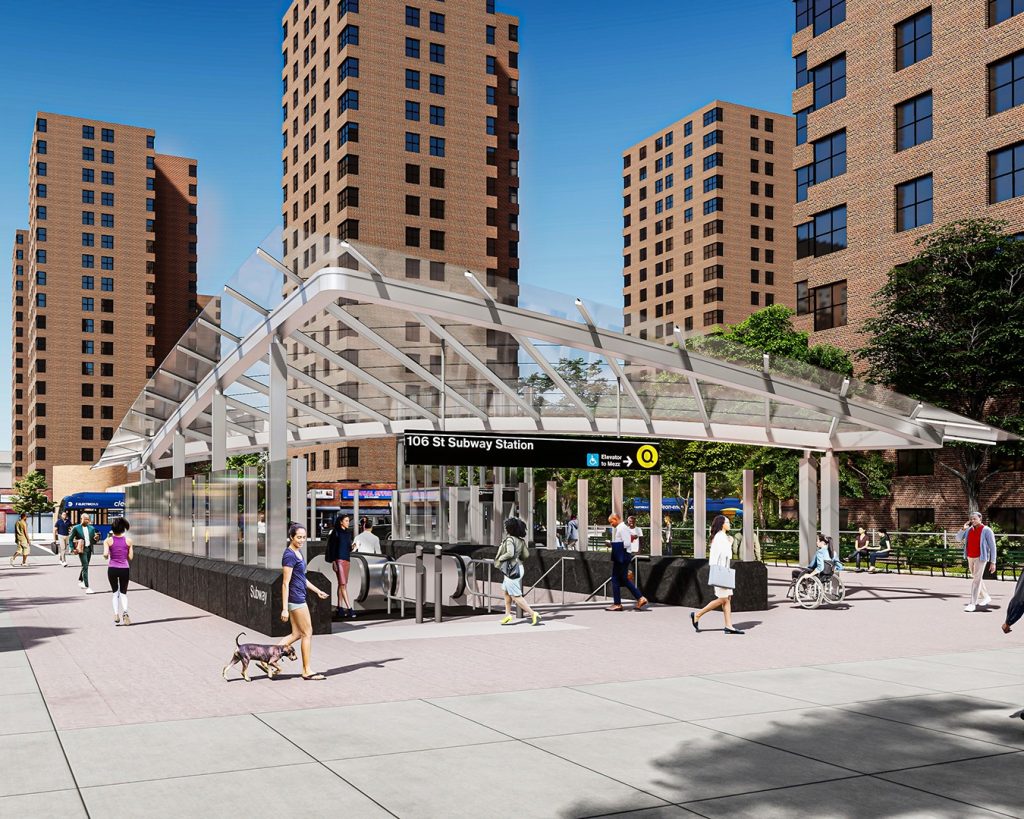 La próxima fase para construir el servicio del Tren Q a East Harlem. Foto NYS