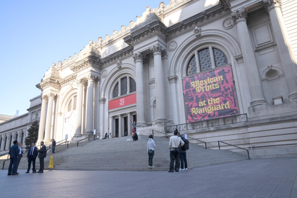 La fachada de la sede del Museo Metropolitano de Nueva York, MET. EFE