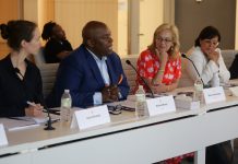 Integrantes del comité del CRC que fueron encargados de analizar la carta de la ciudad y hacer sus propuestas para las boletas electorales para el 4 de noviembre. Foto NYC CRC