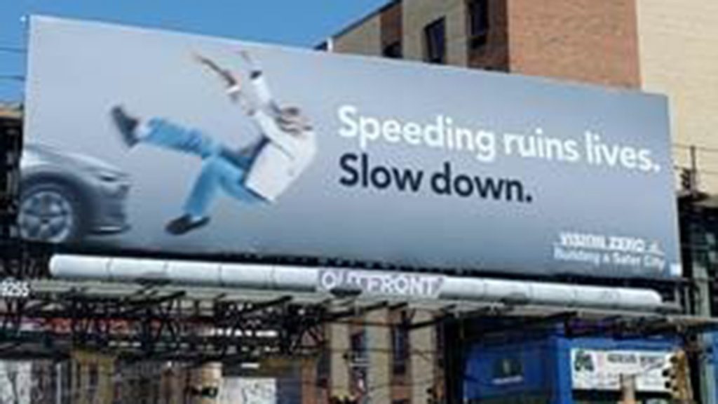 Una imagen de la campaña Visión Cero más reciente. Foto Archivo