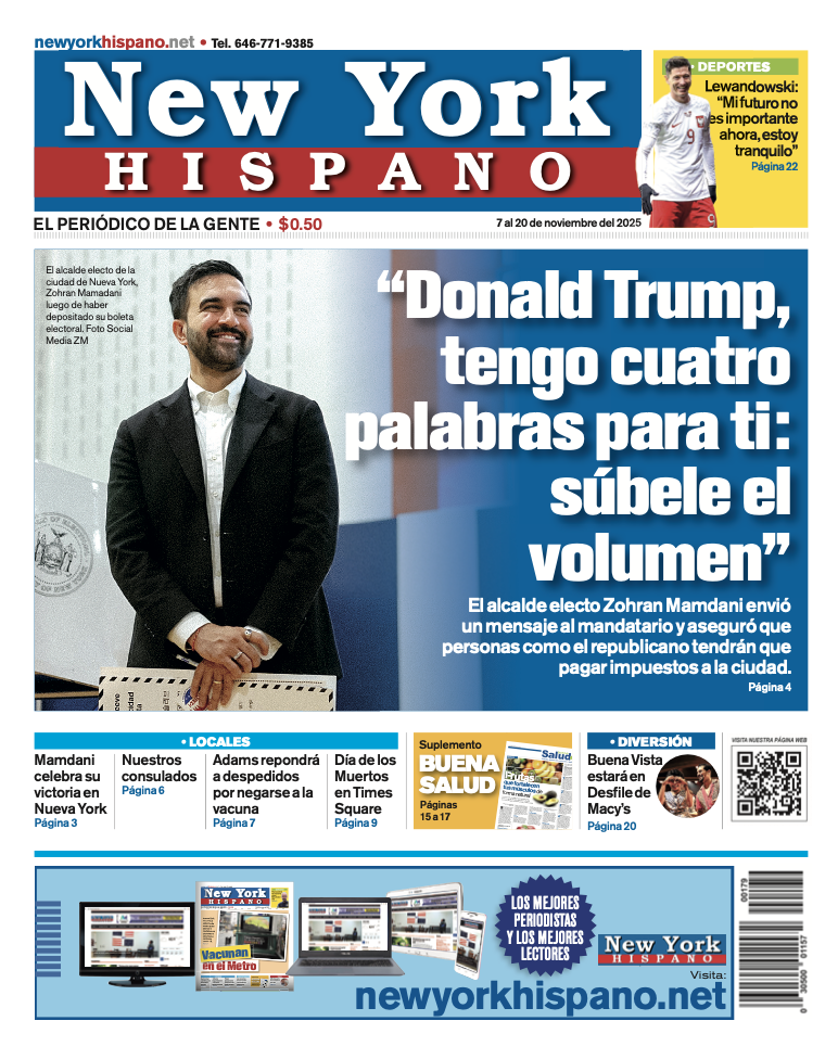 New York Hispano Edicion Digital 7 de Noviembre 2025