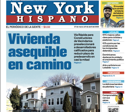 New York Hispano – Edición Digital | 27 de marzo de 2026 New York Hispano Edicion Digital 27 de abril 2026
