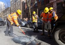 La Ciudad repara más de 7 mil baches durante el fin de semana