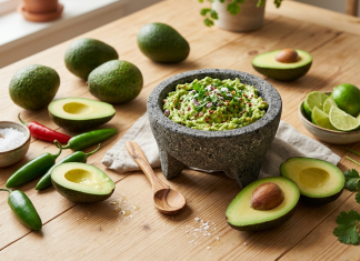 Sabores de México en tu mesa Guacamole