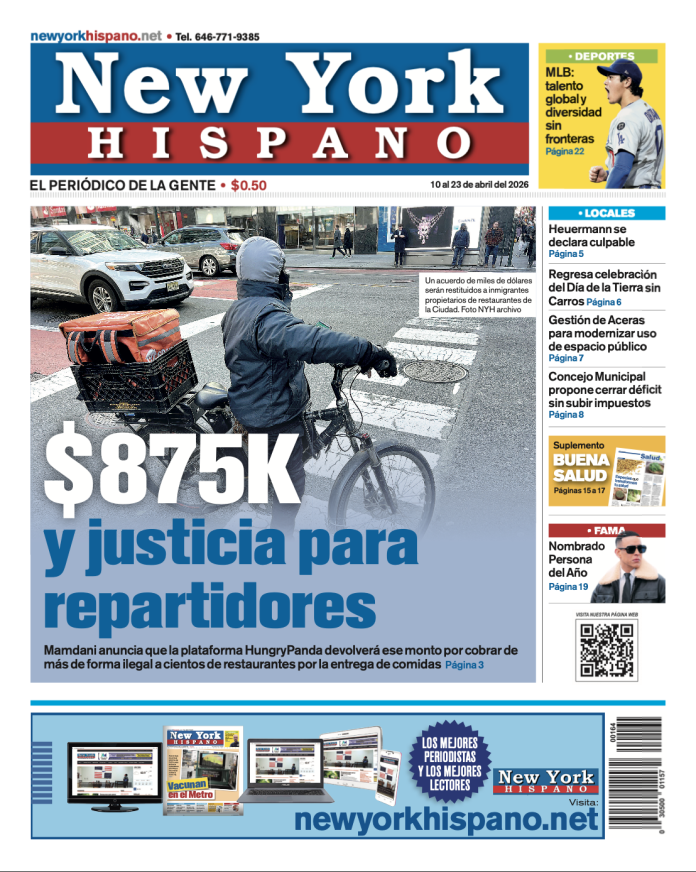 New York Hispano Edición Digital 10 de Abril 2026 New York Hispano Edición Digital 10 de Abril 2026