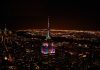 El Empire State Building inició la celebración de sus 95 años de fundación. Foto ESB