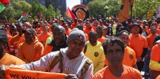 Más de 4.000 protestas reivindican a trabajadores en EEUU el 1 de mayo. EFE
