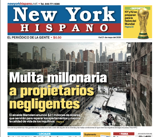 New York Hispano Edición Digital 8 de Mayo 2026 New York Hispano Edicion Digital 8 de Mayo 2026