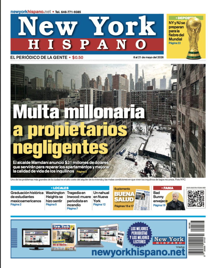 New York Hispano Edicion Digital 8 de Mayo 2026