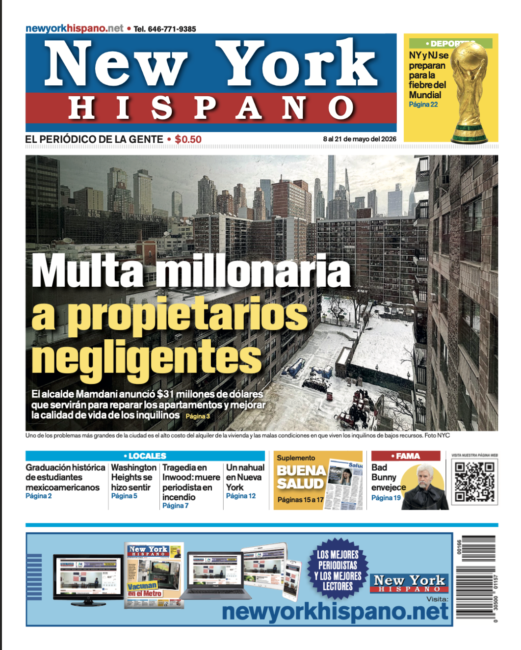 New York Hispano Edicion Digital 8 de Mayo 2026