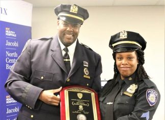 Una sargento hispana salva la vida de un hombre en el Bronx