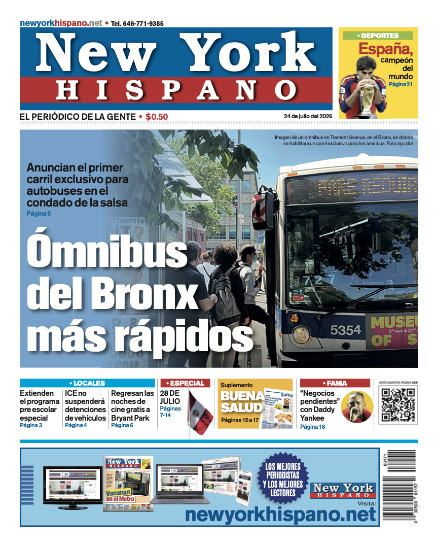 New York Hispano Edición Digital 24 de Julio 2026