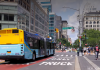 Primer carril exclusivo para autobuses en el Bronx