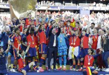 España se convierte en la campeona de hierro