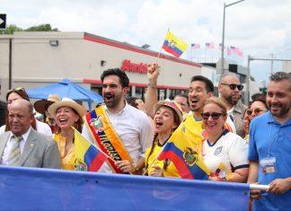 Mamdani encabeza el Desfile Ecuatoriano de Nueva York
