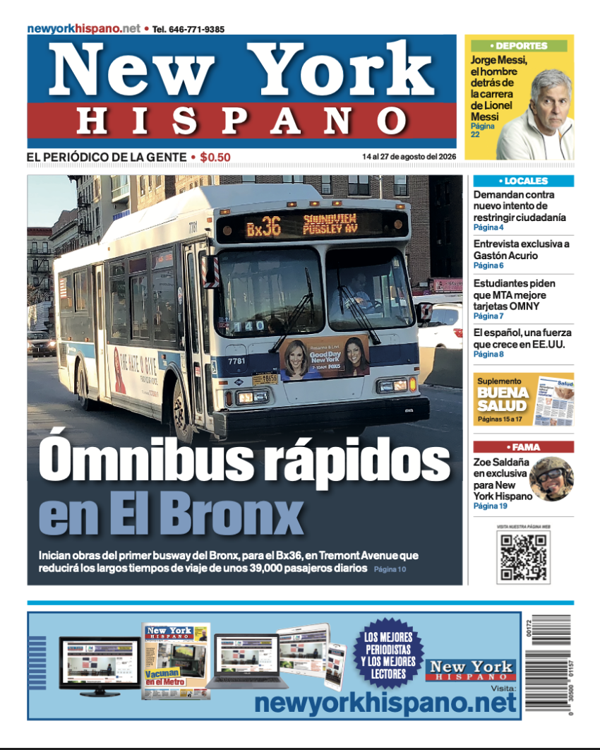 New York Hispano Edición Digital 14 de Agosto 2026